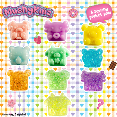Mushykins Keychain Charms: Pack of 5 image number 3