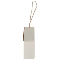 Hanging Wooden House Decoration