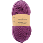 Super Soft DK Yarn: Deep Plum 100g image number 1