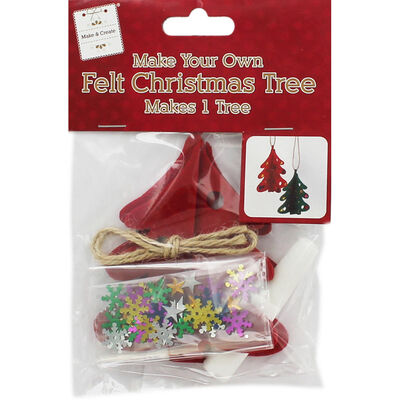 Make Your Own Felt Christmas Tree - Assorted image number 2