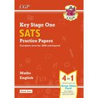KS1 Maths and English SATS 4-in-1 Practice Papers image number 1