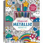 Kaleidoscope Colouring Kit: Magical Metallic image number 1