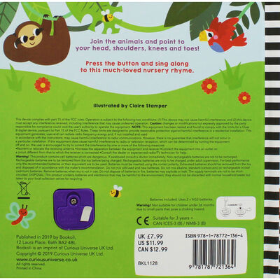 Heads, Shoulders, Knees and Toes: Sing Along Board Book image number 3