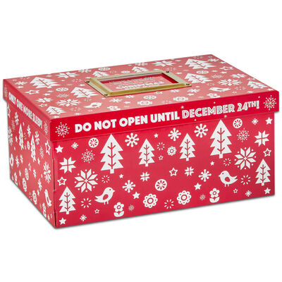 Festive Red Christmas Eve Box image number 1