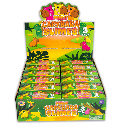 Mini Capybara Slimes: Pack of 3 image number 4