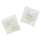 Iridescent Flower Embellishments - 2 Pack image number 1