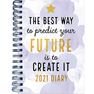 A5 Future 2021 Day a Page Diary image number 1