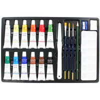 Crawford And Black Acrylic Paint Set: 20 Pieces