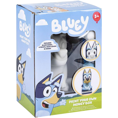 Bluey Paint Your Own Money Box image number 1