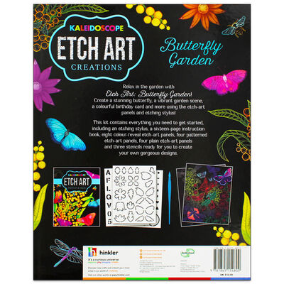 Kaleidoscope Etch Art Creations: Butterfly Garden image number 3