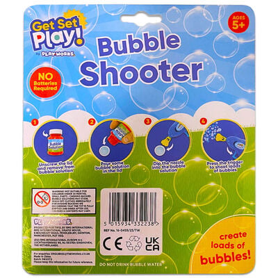 PlayWorks Bubble Gun With Solution: Assorted image number 2
