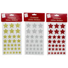 Christmas Glitter Star Stickers: Assorted image number 4