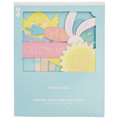 Wooden Easter Egg Hunt Signs image number 4