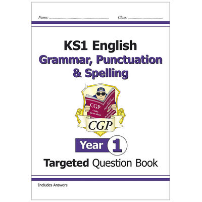 KS1 English Targeted Question Book Grammar, Punctuation & Spelling: Year 1 image number 1