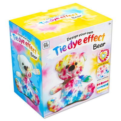 Design Your Own Tie Dye Effect Bear Kit image number 1