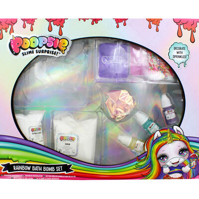 Poopsie Slime Surprise Rainbow Bath Bomb Set image number 2