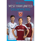 A3 Official West Ham 2022 Calendar image number 1