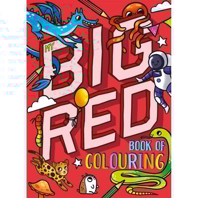 My Big Red Book of Colouring image number 1