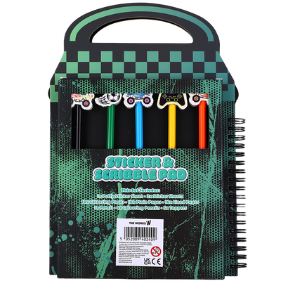 Sticker and Scribble Pad Set: Gamin image number 2