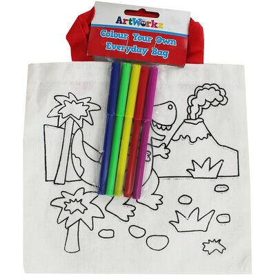 Colour Your Own Bag Assorted | The Works Colour Your Own Bag Assorted | The Works