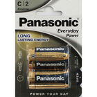 Panasonic Alkaline C Batteries - Pack of 2 image number 1