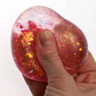 Glitter Heart Squishies: Assorted image number 5