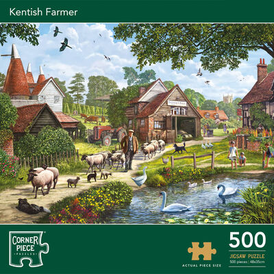 Kentish Farmer 500 Piece Jigsaw Puzzle image number 1