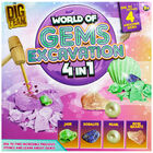 World of Gems 4-in-1 Excavation Kit image number 2