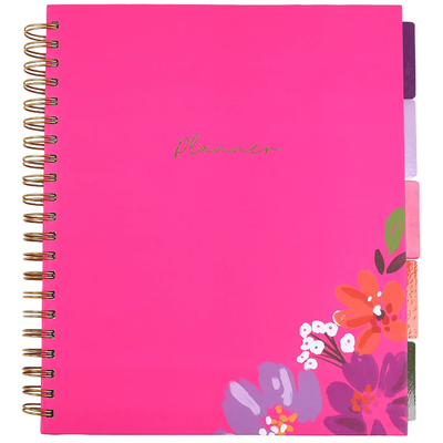 Flowers A4 Hardcover Wiro Notebook image number 1