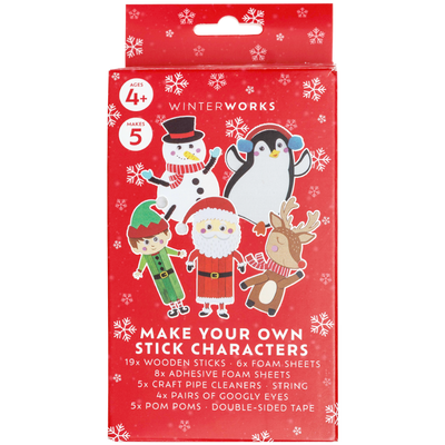 Make Your Own Christmas Stick Characters image number 1