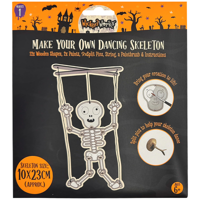 Make Your Own Wooden Dancing Skeleton image number 1