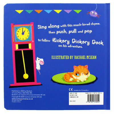 Hickory Dickory Dock: Push, Pull and Pop Book image number 4
