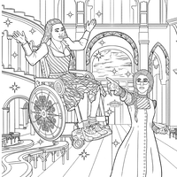 Wicked Official Colouring Book