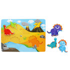 Chunky Wooden Puzzle - Dinosaurs image number 2