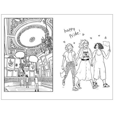 Heartstopper Colouring Book image number 2