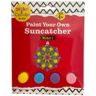 Paint Your Own Suncatcher Kit: Mandala image number 1