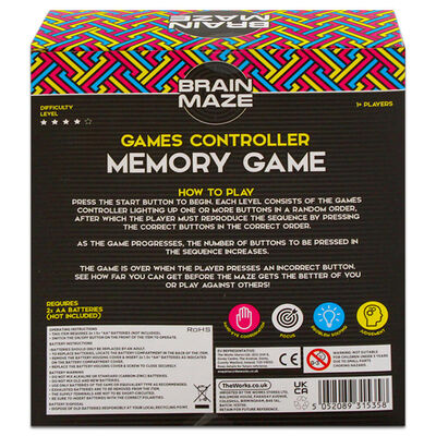 Brain Maze Games Controller Memory Game image number 4