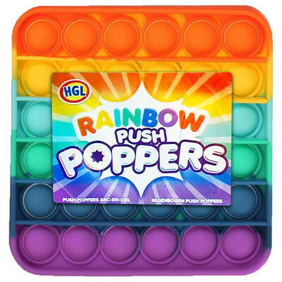 Rainbow Push Poppers: Square image number 1