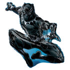 22 Inch Black Panther Super Shape Helium Balloon image number 1