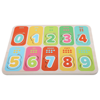 PlayWorks Numbers Wooden Puzzle