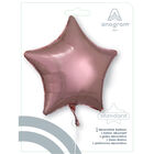 18 Inch Rose Gold Star Helium Balloon image number 2