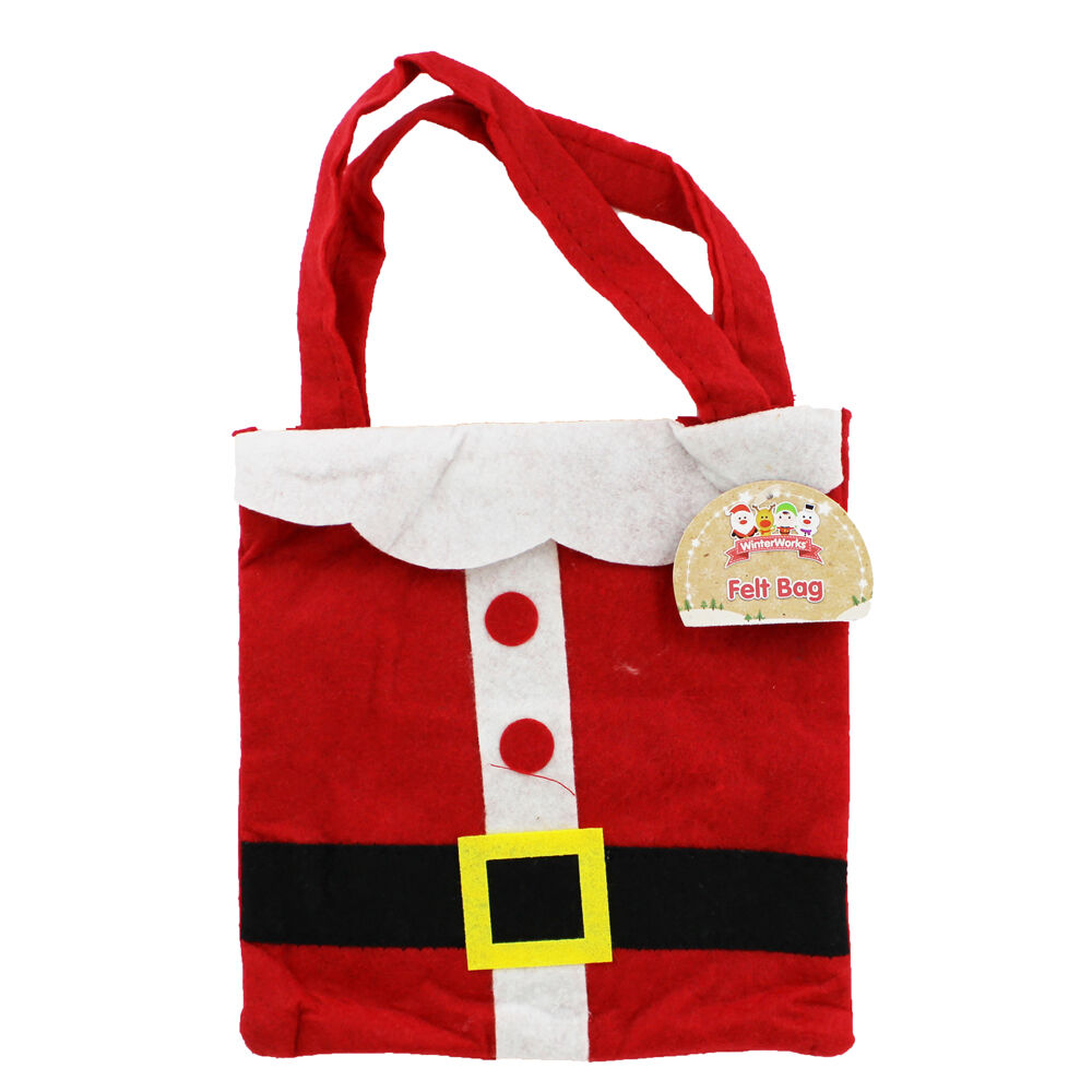 christmas felt bolsas