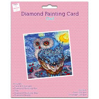 Diamond Painting Card: Owl
