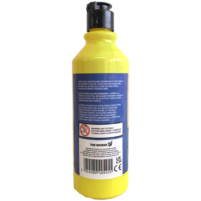 Ready Mixed Yellow Paint: 300ml image number 2