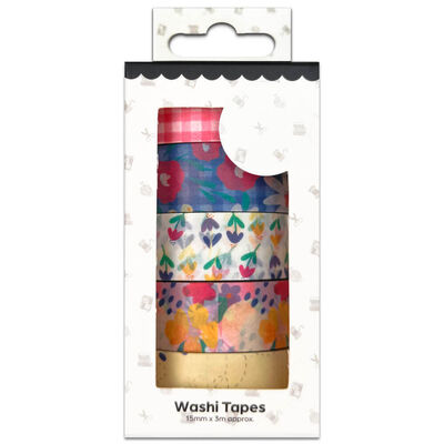 Step Into Spring Washi Tape: Pack of 5 image number 1