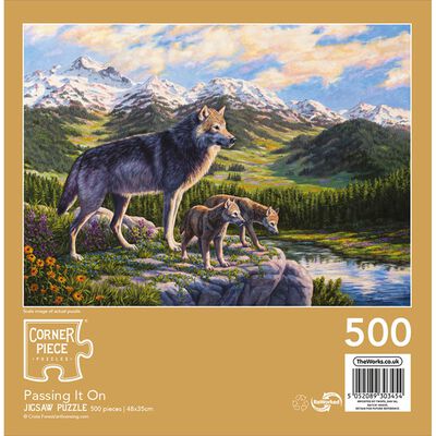 Passing It On 500 Piece Jigsaw Puzzle image number 3