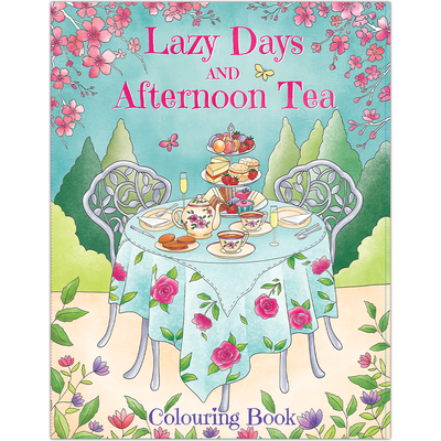 Lazy Days and Afternoon Tea Colouring Book image number 1