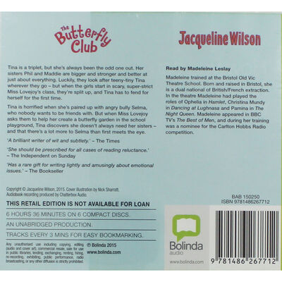 The Butterfly Club: CD image number 2