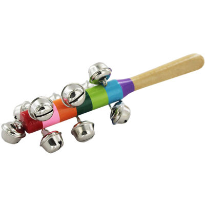 Wooden Bell Musical Instrument: Assorted image number 1