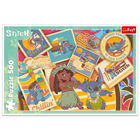 Retro Stitch 500 Piece Jigsaw Puzzle image number 1